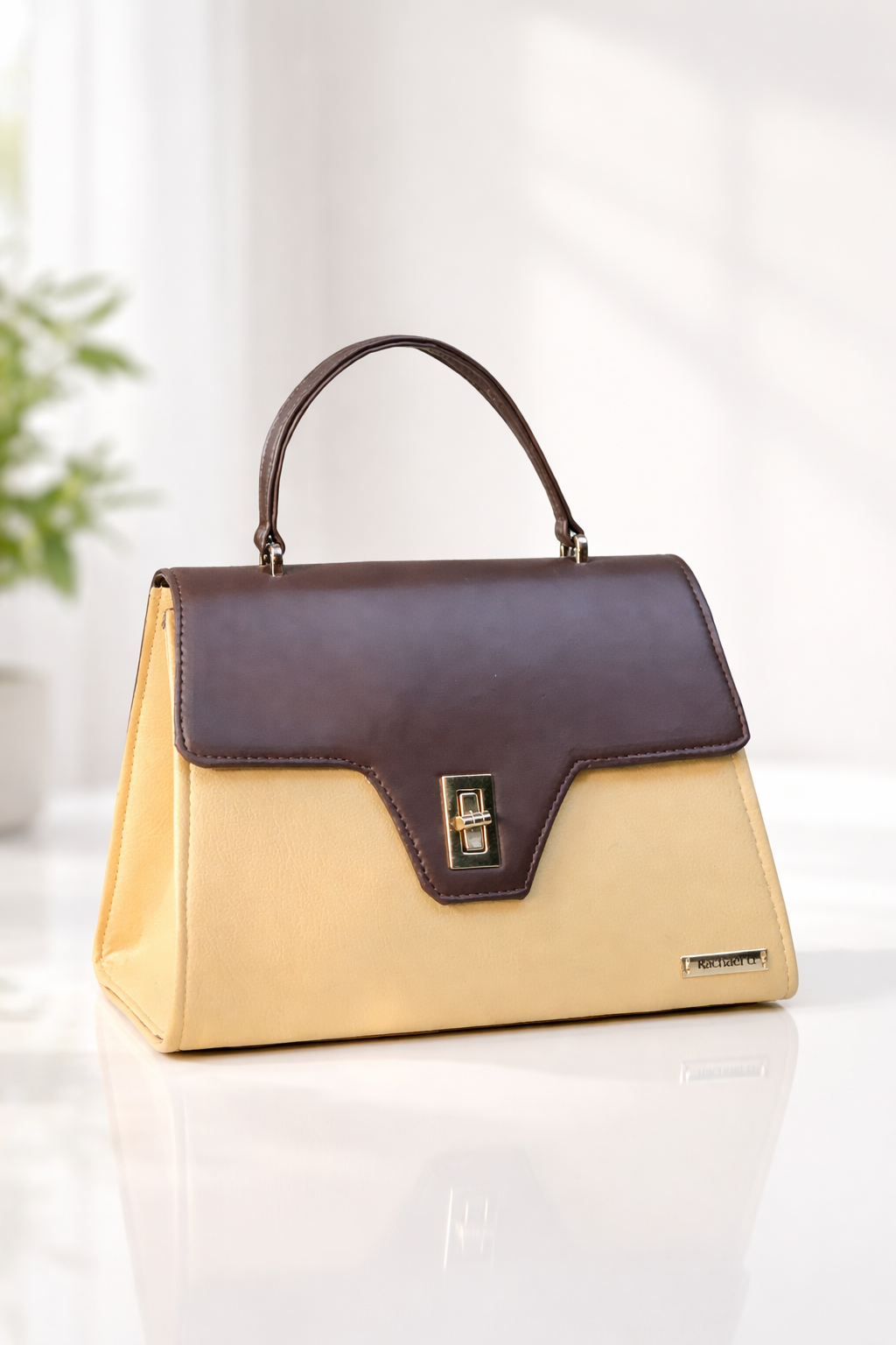 The Verona Top Handle Leather Bag